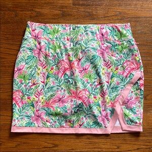 Stella Parker Sport Pink Floral Skort NWT